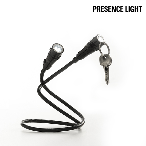 Presence Light magnetiline kahekordse painduvusega LED-taskulamp