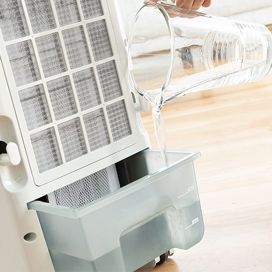 Kaasaskantav aurustav õhujahuti 4,5 L 70W grå