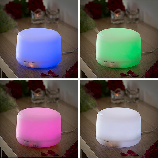 Mitmevärviline aromaatiline õhuniisutaja