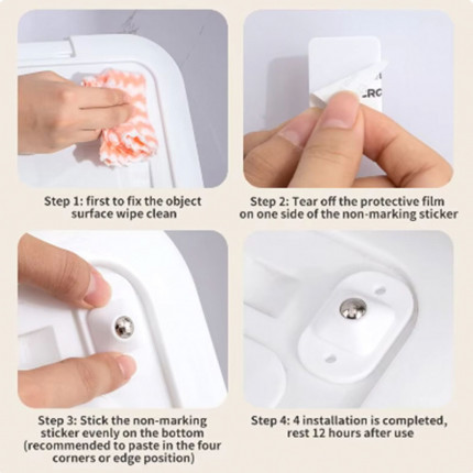 Isekleepuvad Mini-rattad (4 st)