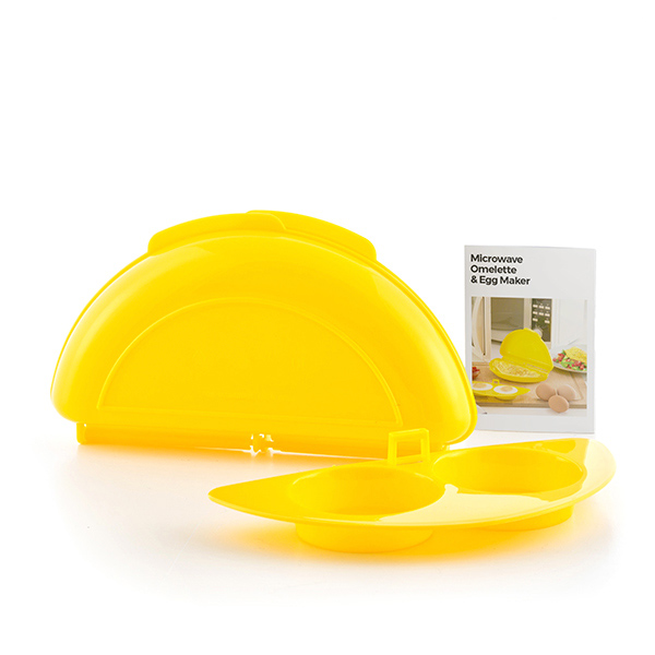 Muna- ja omleti valmistaja mikrolaineahjus