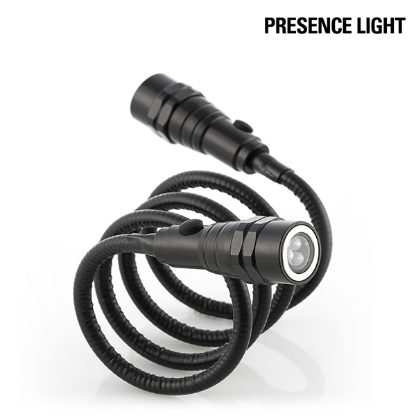 Presence Light magnetiline kahekordse painduvusega LED-taskulamp