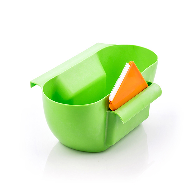 Praktiline rippuv prügikast spaatliga