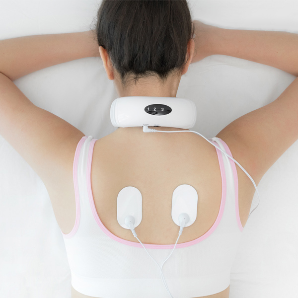 Lõõgastav elektromagnetiline kaela- ja seljamassaažiseade