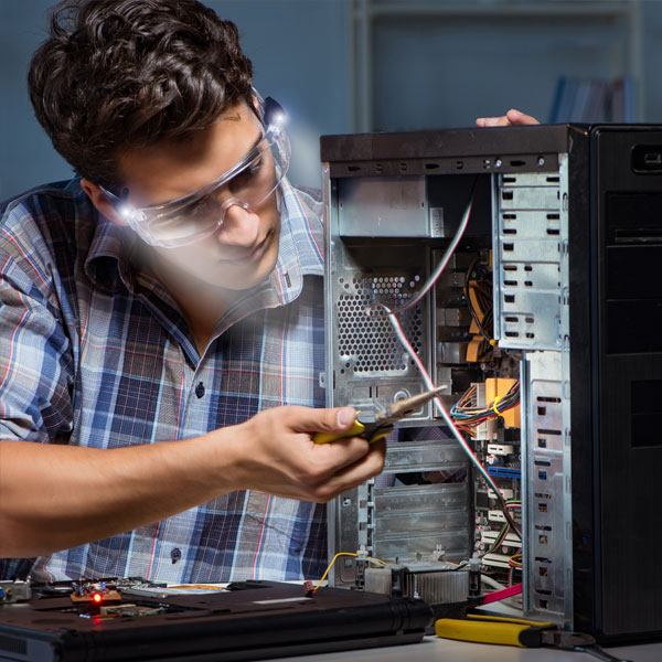 360º LED-klamber prillidele