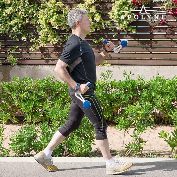 Walk & Weight käeviklitega käepidemetega (2 tk)