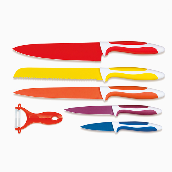 Keraamilised noad ja koorija (6-osaline komplekt)